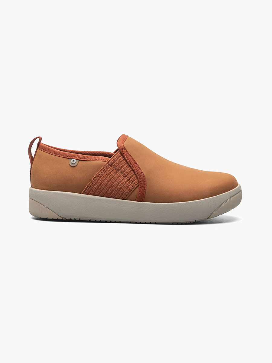 Kicker Slip On Elastic Leather Women's Casual Shoes