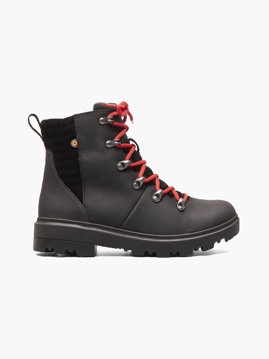 Holly Lace Leather Women's Casual Boots