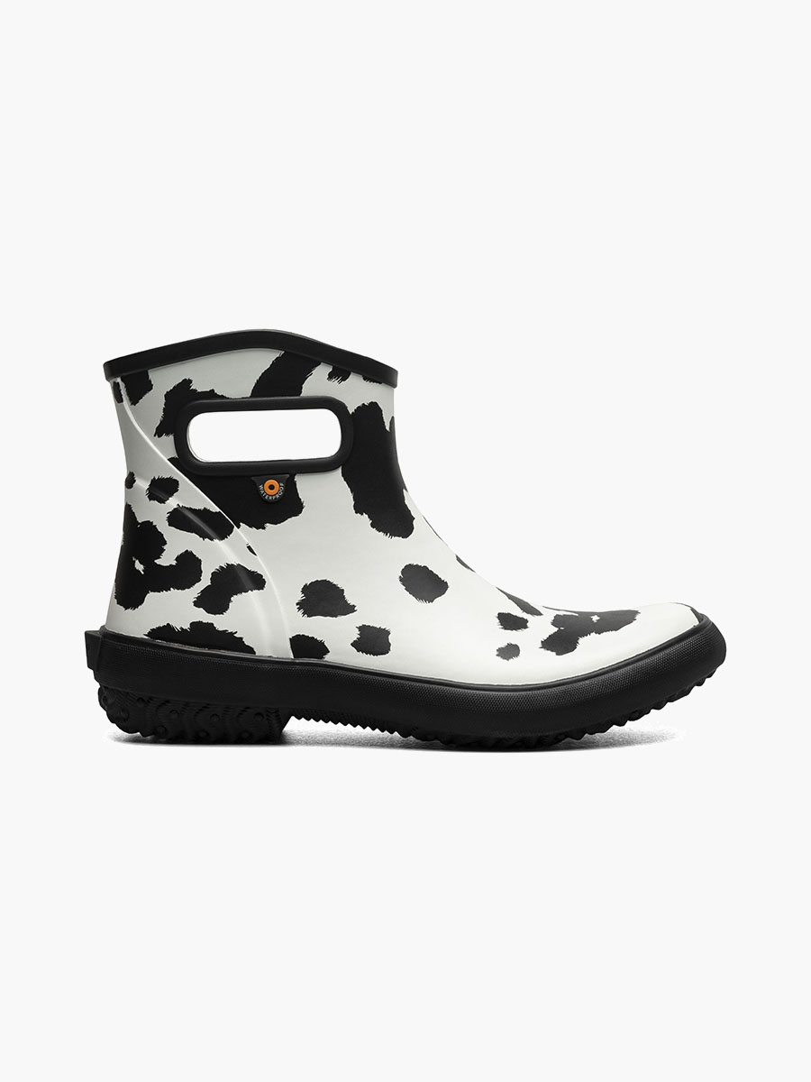 Patch Ankle Cow Women's Garden Boots