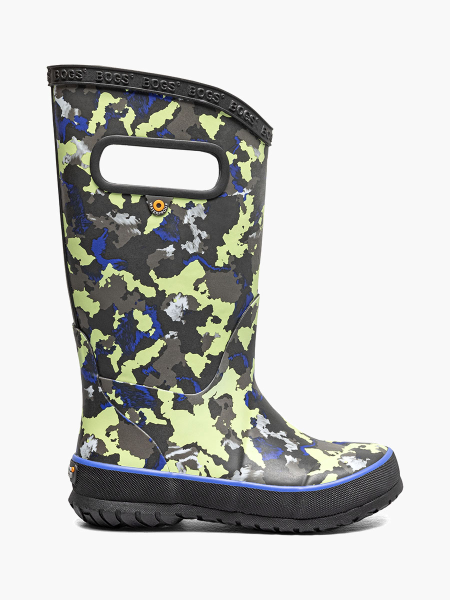 Rainboot Camo Texture Kids Rainboots