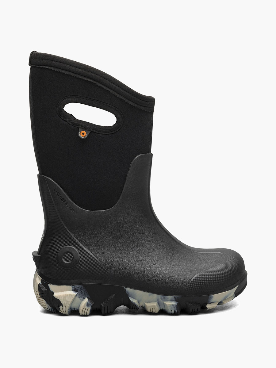 Classic Seamless Marble Kids' Winter Boots