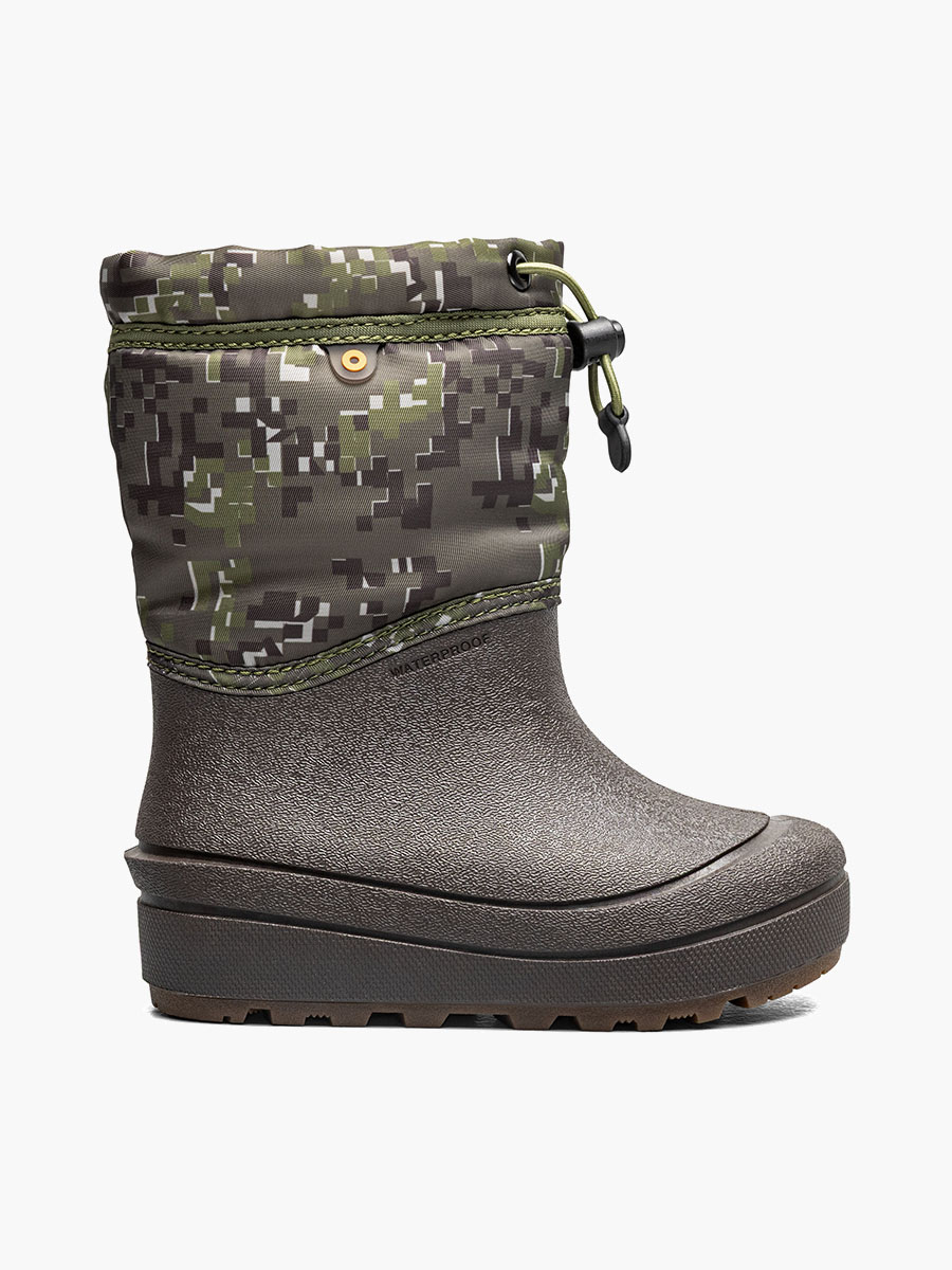 Snow Shell - Crafted Camo Kids' Winter Boots