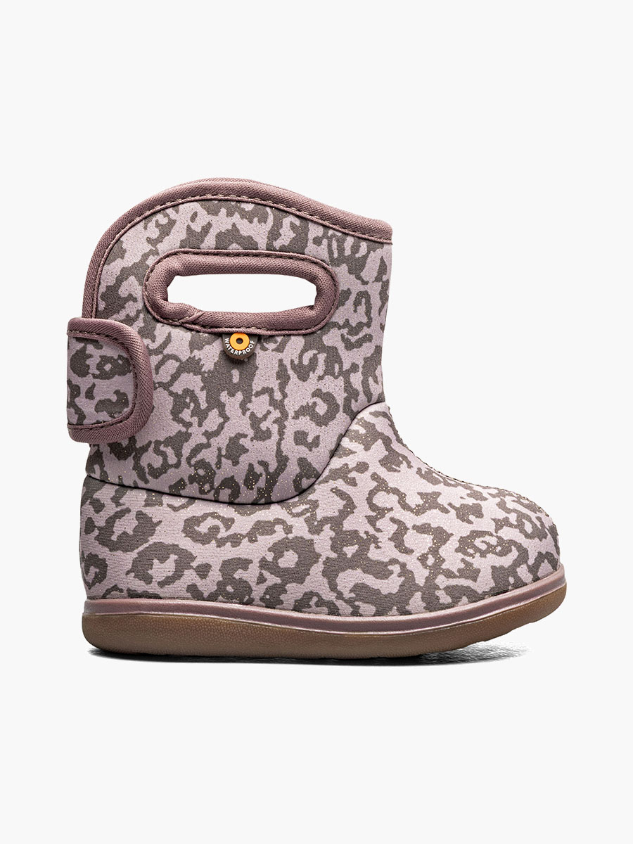 Baby BogsG II - Glitter Leopard Baby Boots