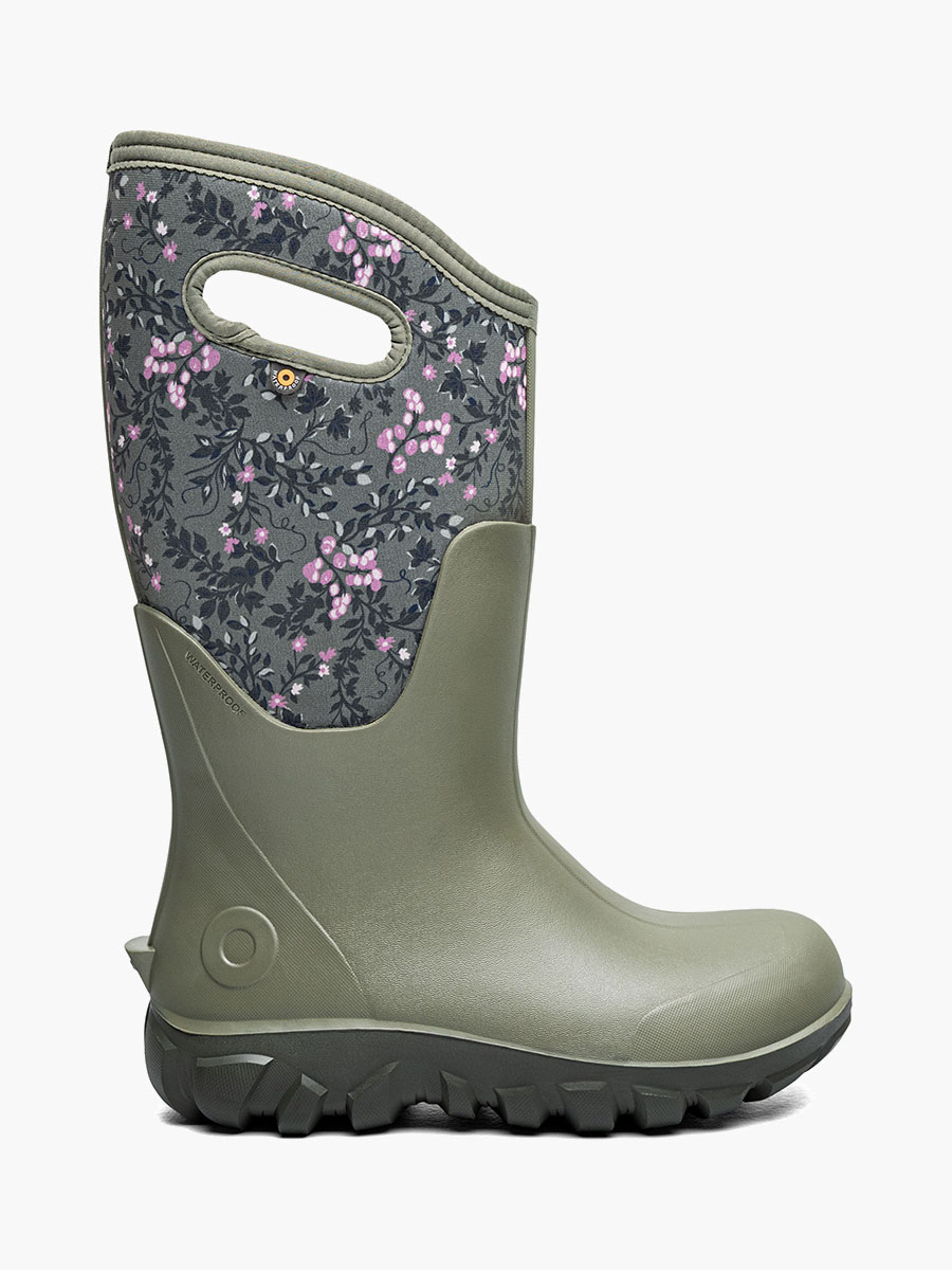 Classic Seamless Tall - Demure Floral Women's Farm Boots
